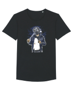 Gasmask Bastard Tricou mânecă scurtă guler larg Bărbat Skater