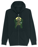 Gasmask Gangsta Hanorac cu fermoar Unisex Connector