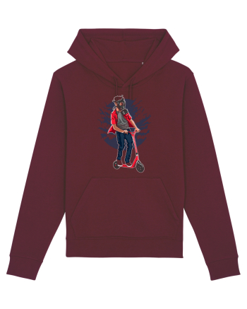 Scooter Rider Burgundy
