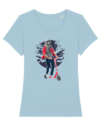 Scooter Rider Sky Blue