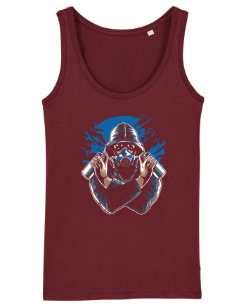 Graffiti Badass Burgundy
