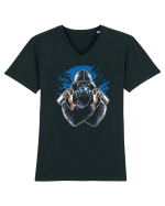Graffiti Badass Tricou mânecă scurtă guler V Bărbat Presenter