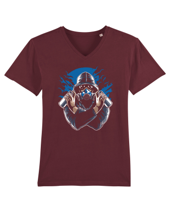 Graffiti Badass Burgundy