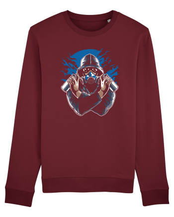 Graffiti Badass Burgundy