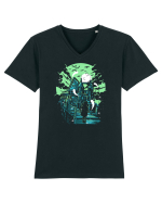 Haunted House Tricou mânecă scurtă guler V Bărbat Presenter