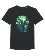 Haunted House Tricou mânecă scurtă guler larg Bărbat Skater