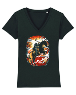 Headless Horseman Tricou mânecă scurtă guler V Damă Evoker