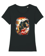 Headless Horseman Tricou mânecă scurtă guler larg fitted Damă Expresser