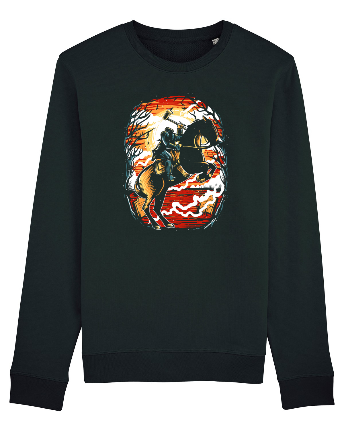 Bluză mânecă lungă Unisex Rise Black