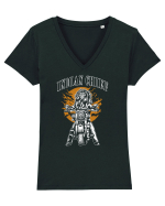Indian Chief Tricou mânecă scurtă guler V Damă Evoker