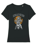 Indian Chief Tricou mânecă scurtă guler larg fitted Damă Expresser