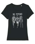No Future Tricou mânecă scurtă guler larg fitted Damă Expresser