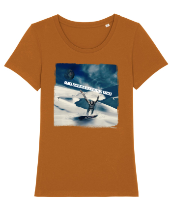 snowboarding time Roasted Orange