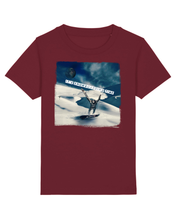 snowboarding time Burgundy