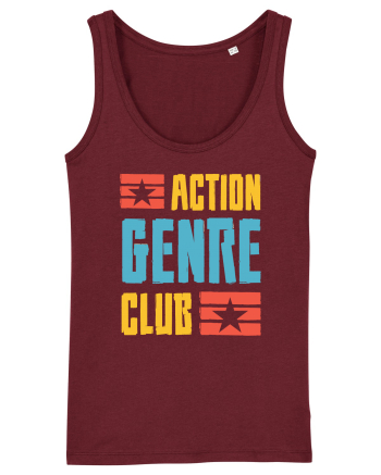 Action Genre Club Burgundy
