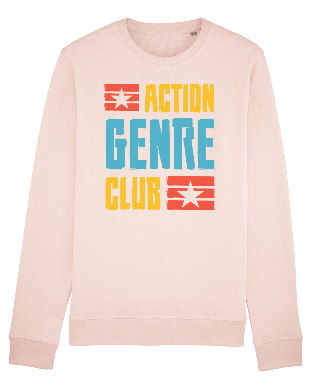 Bluză mânecă lungă Unisex Rise Candy Pink