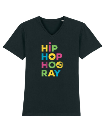 HIP HOP Hooray Retro Style Black