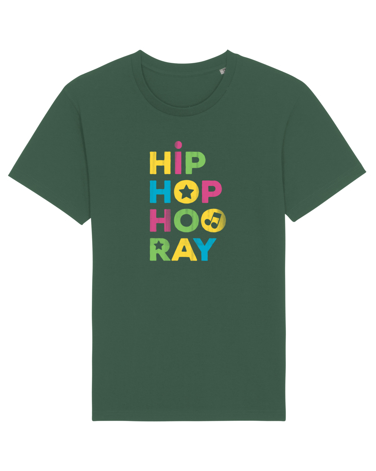 Tricou mânecă scurtă Unisex Rocker Bottle Green