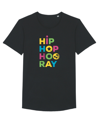HIP HOP Hooray Retro Style Black