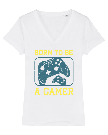 Born To Be A Gamer White