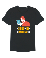 Don't Be Emotional Tricou mânecă scurtă guler larg Bărbat Skater