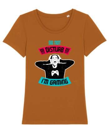 Do Not Disturb, I'm Gaming Roasted Orange