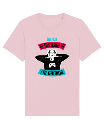 Do Not Disturb, I'm Gaming Cotton Pink