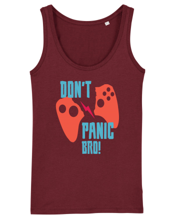 Don't Panic Bro Burgundy
