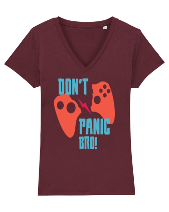 Don't Panic Bro Burgundy