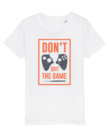 Don't Quit The Game White