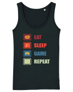Eat Sleep Game Repeat Maiou Damă Dreamer