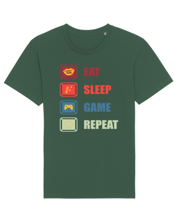 Eat Sleep Game Repeat Bottle Green
