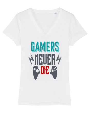 Gamers Never Die White