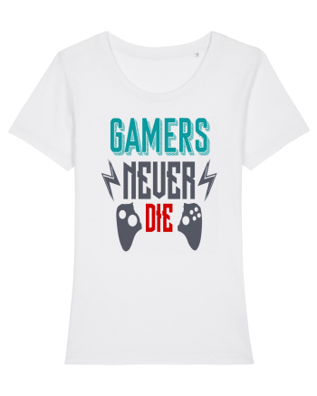 Gamers Never Die White