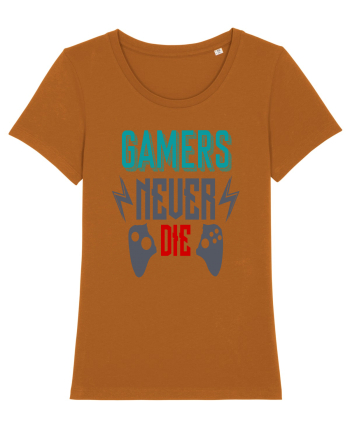 Gamers Never Die Roasted Orange