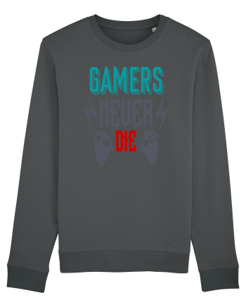 Gamers Never Die Anthracite