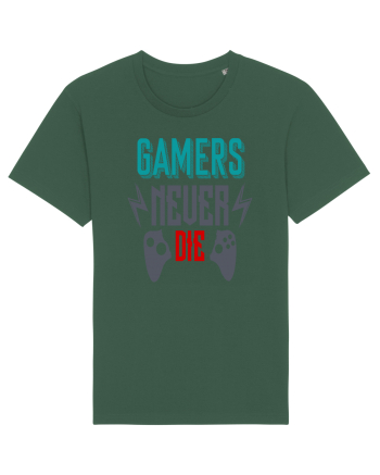 Gamers Never Die Bottle Green