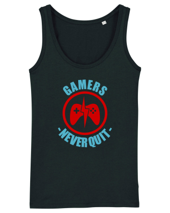 Gamers Never Quit Black