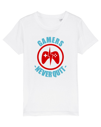 Gamers Never Quit White
