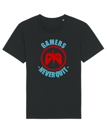 Gamers Never Quit Black