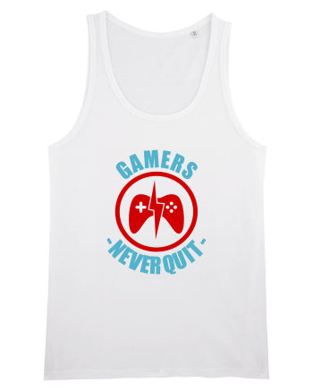 Gamers Never Quit White