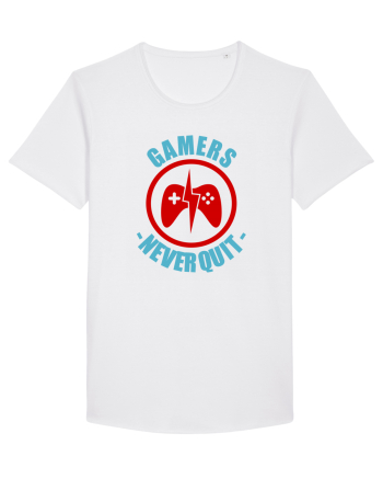 Gamers Never Quit White