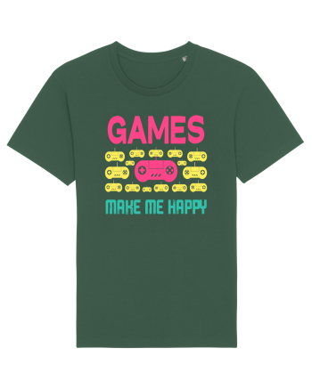 Games Make Me Happy Bottle Green