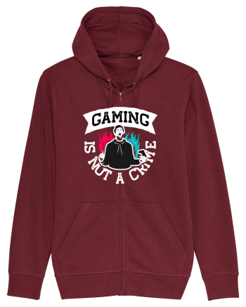 Gaming Is Not A Crime Burgundy