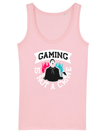 Gaming Is Not A Crime Cotton Pink