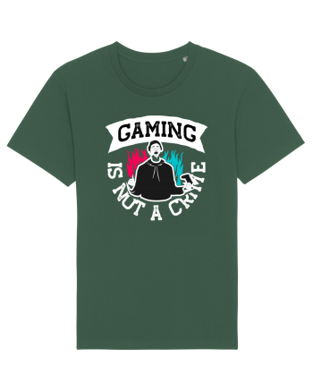 Gaming Is Not A Crime Bottle Green
