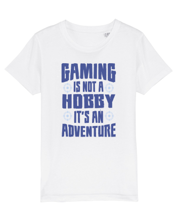 Gaming Is An Adventure White