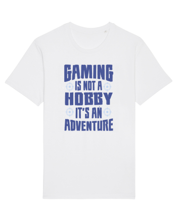 Gaming Is An Adventure White