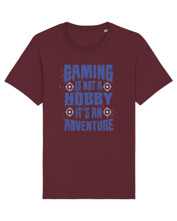 Gaming Is An Adventure Burgundy