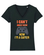 Now I'm A Gamer Tricou mânecă scurtă guler V Damă Evoker